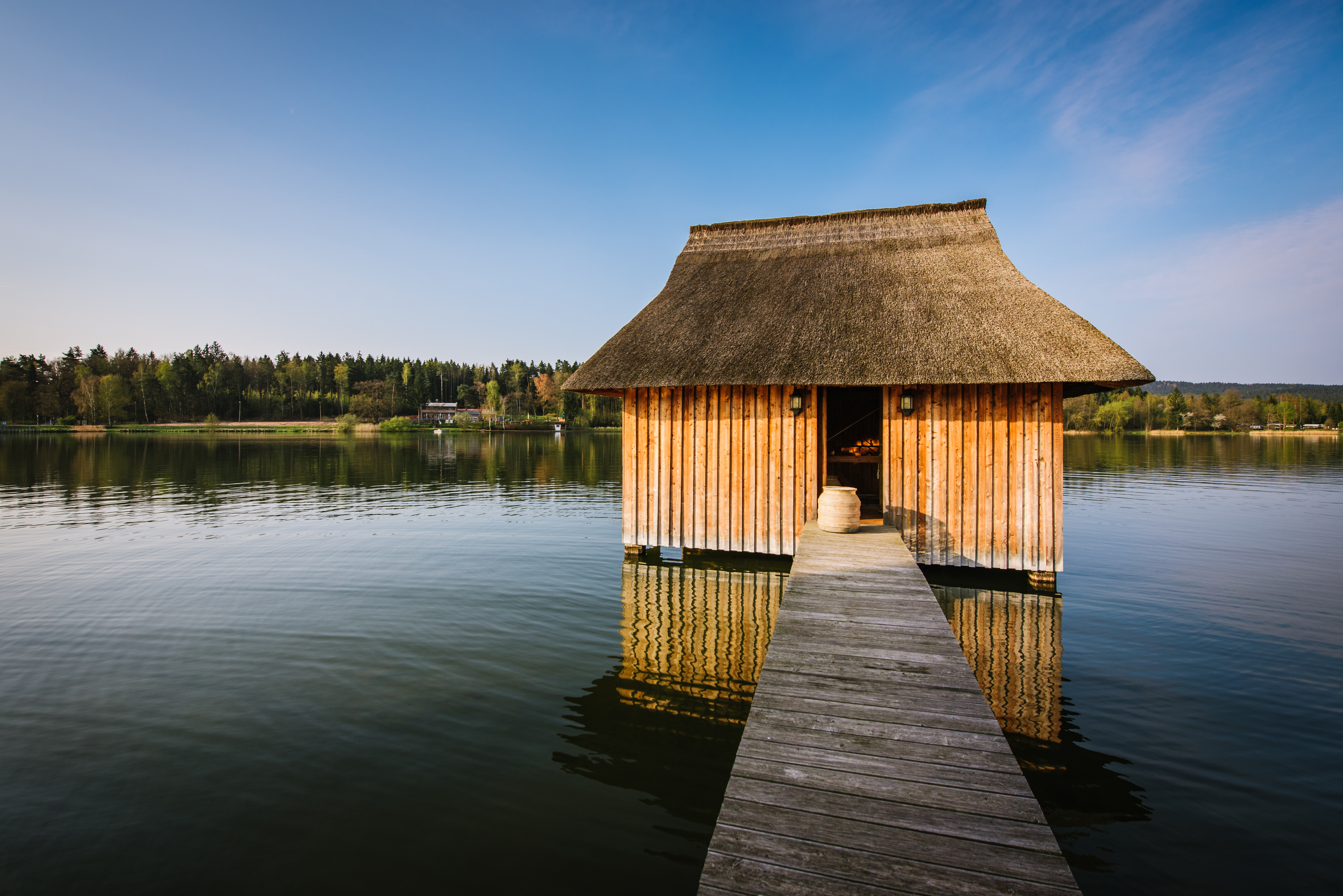 Der Fischer vom Stausee Hohenfelden