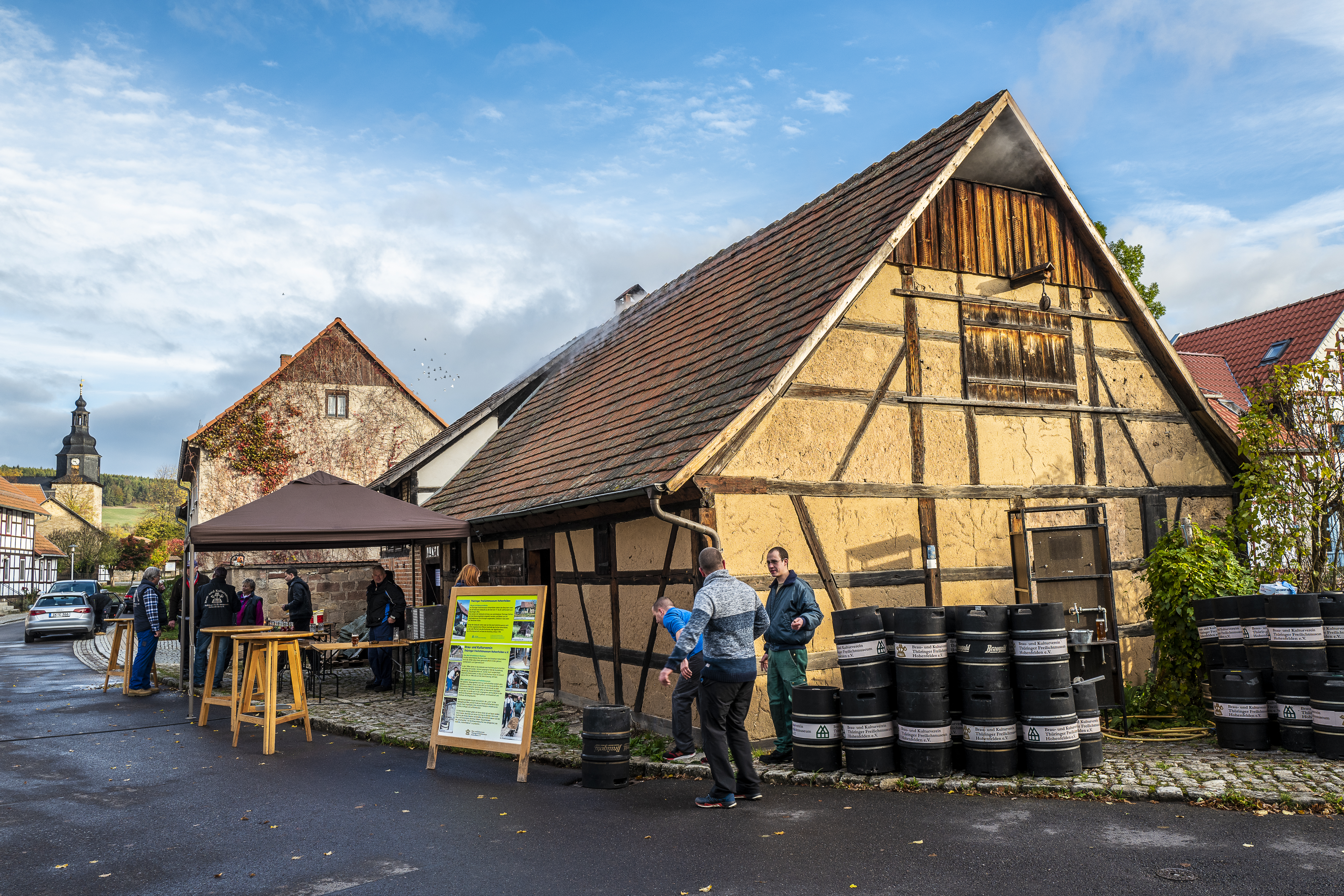 BIER DES BRAUVEREINS HOHENFELDEN