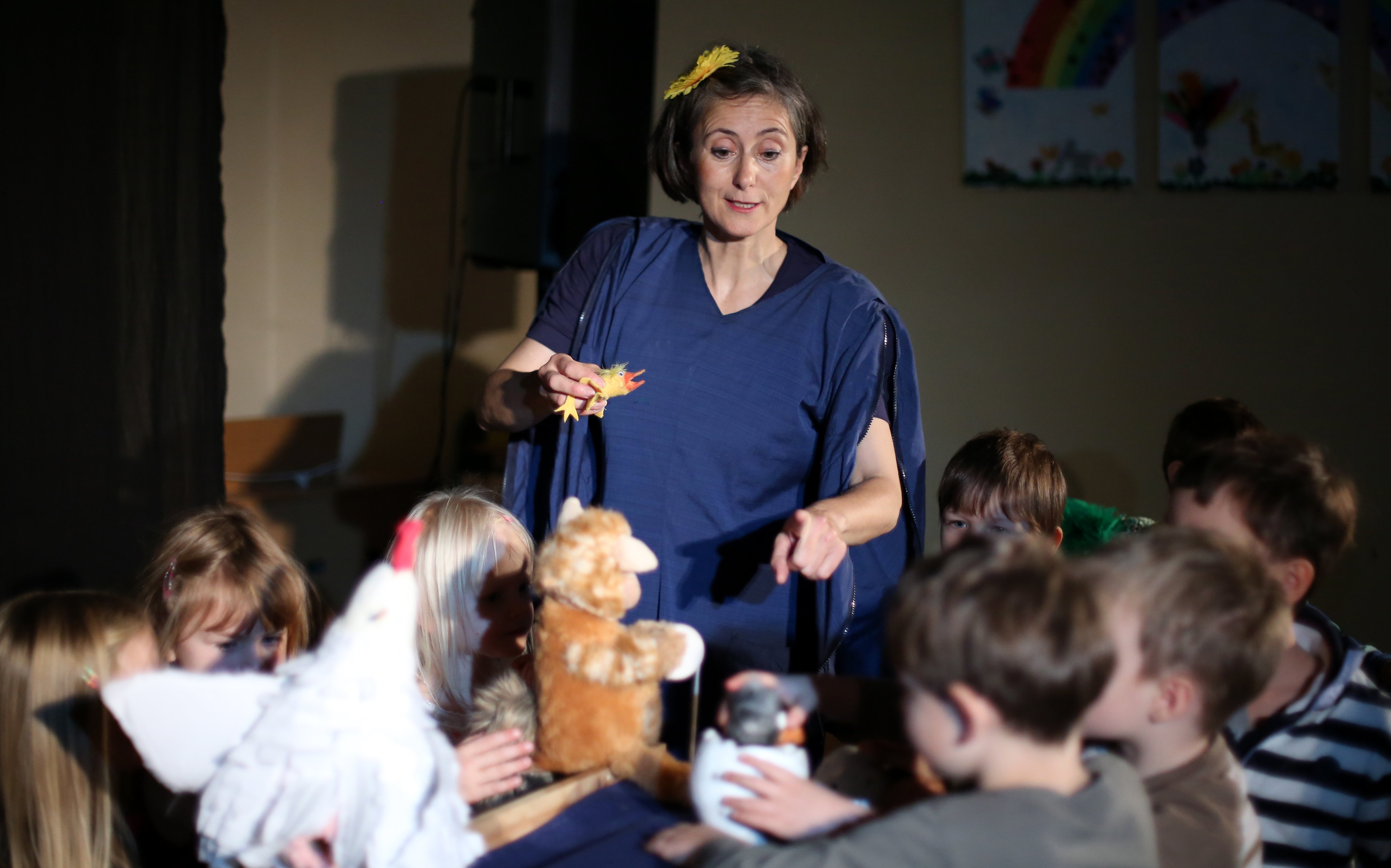 Puppenspielerin Christiane Weidringer