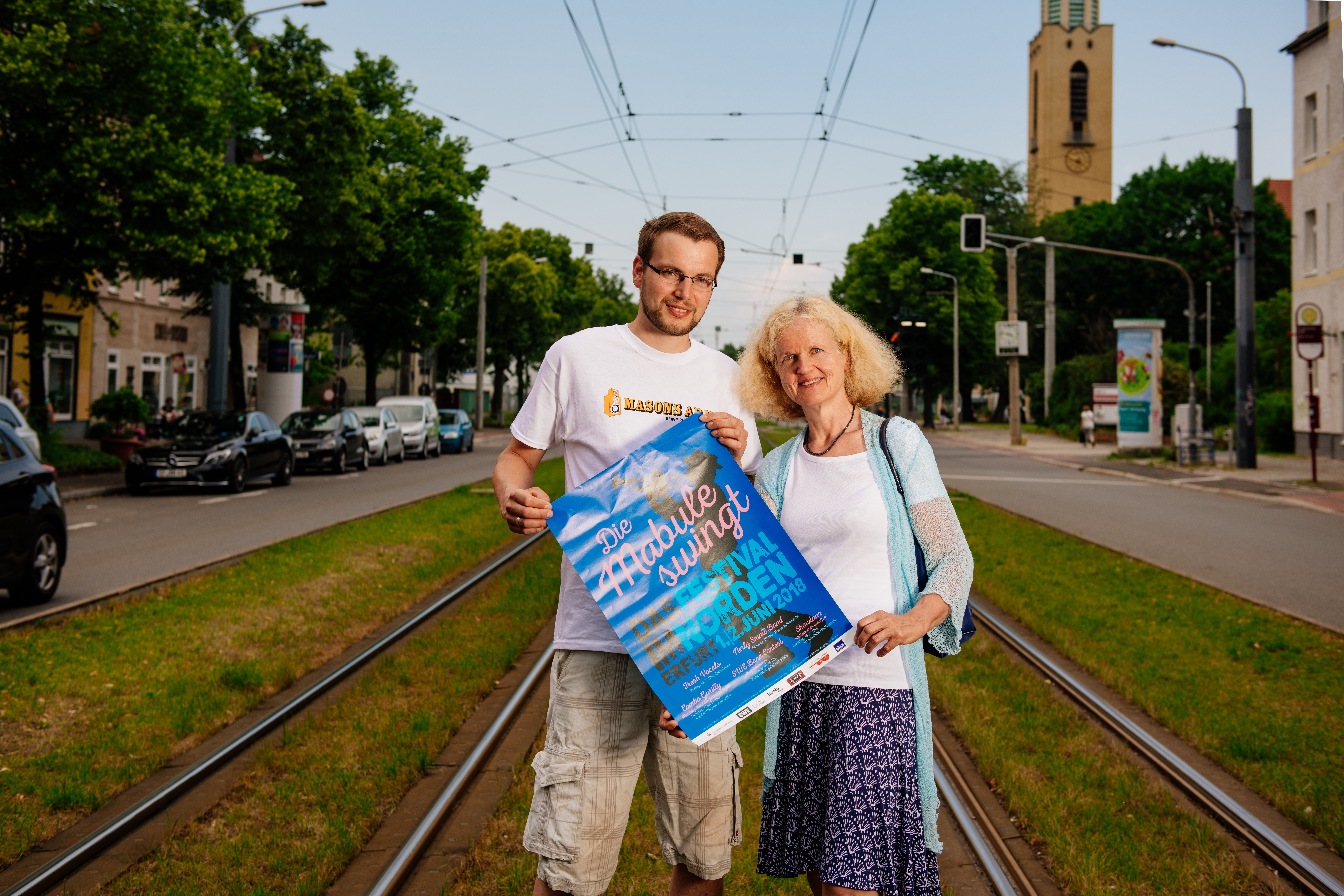 Die Mabule swingt , Das Festival im Norden Erfurt