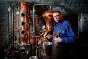 Destille Petersberg: Brand oder Geist - das ist hier die Frage