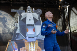 Astro-Alex in Erfurt: Der Mann aus dem All