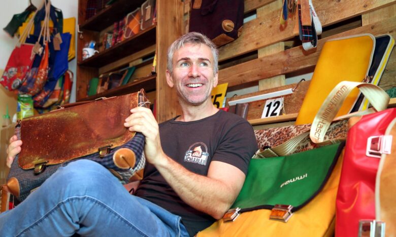 Genial: Upcycling am Erfurter Zughafen