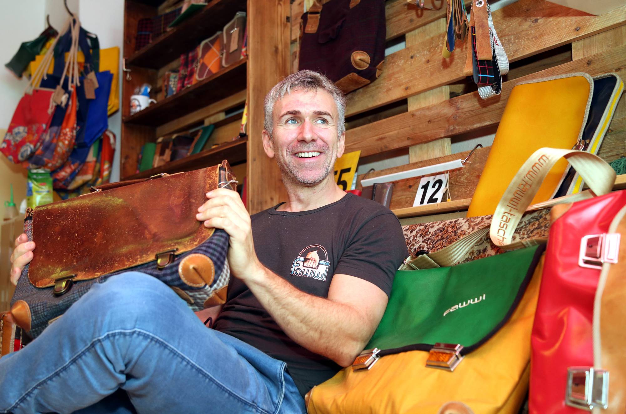 Genial: Upcycling am Erfurter Zughafen