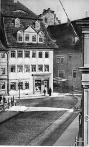 Historische Schlösserbrücke in Erfurt