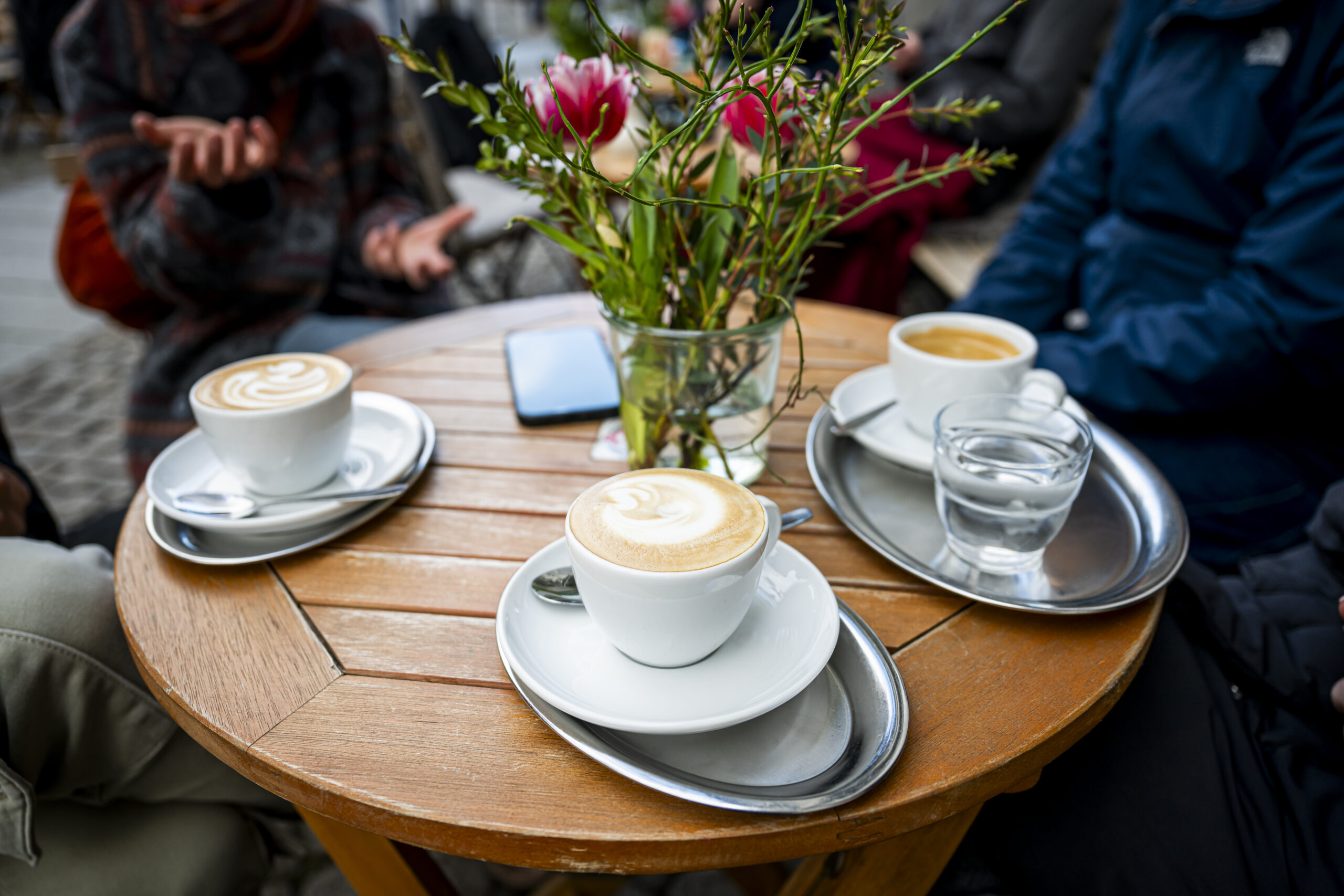 Auf eine Tasse Kaffee im...